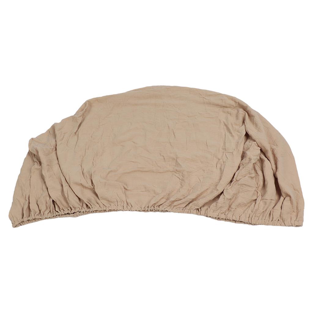 Cotton Baby Bed Sheet Soft Breathable Comfortable Baby Crib Mattress Sheet for Boys Girls Wheat