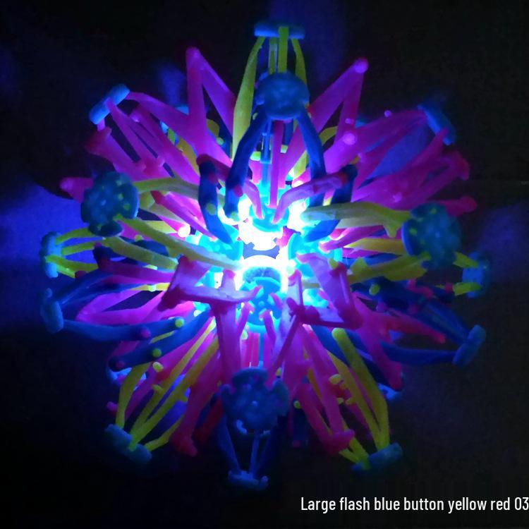 Children's Retractable Magic Blooming Toy Ball for Kindergarten Performances