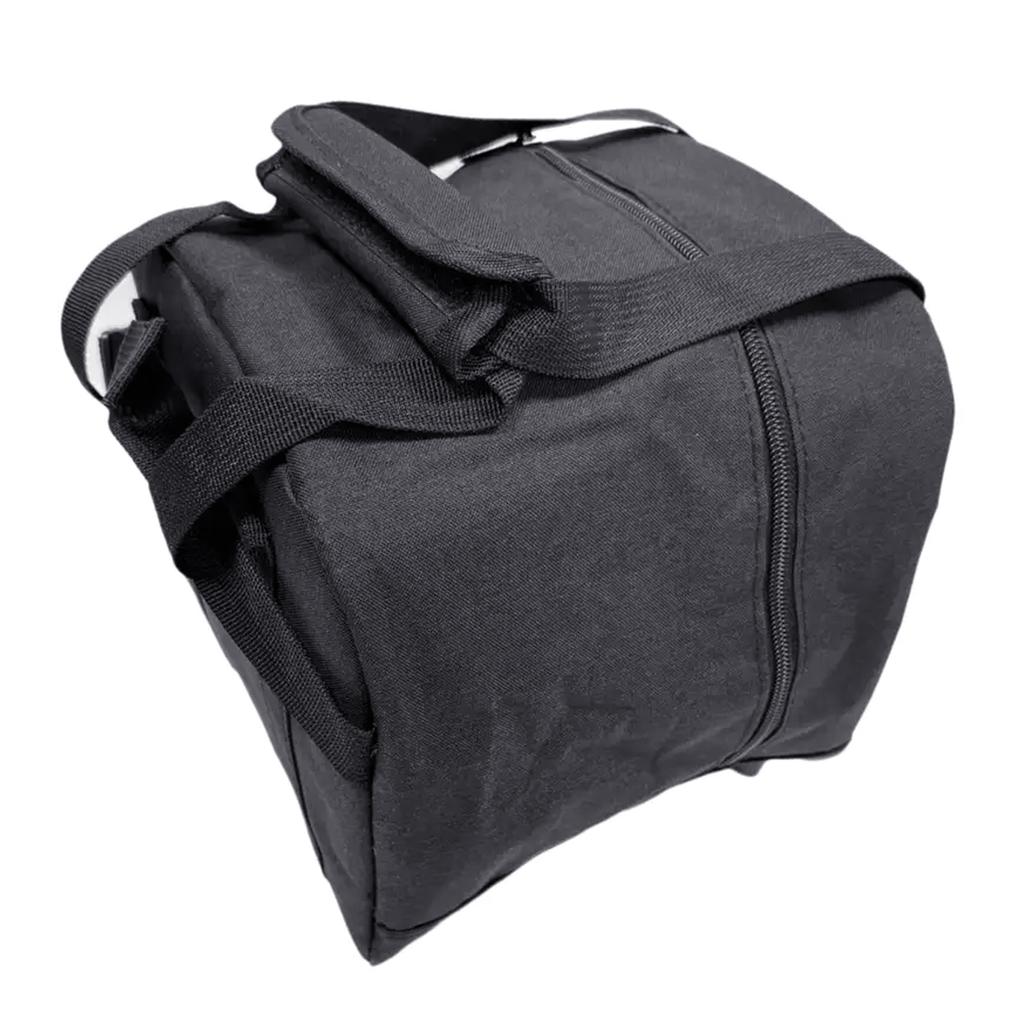 Compacts Single Ball Bowling Bag Padded Interior Adjustable Carrying Handle Front Meshes Organizers