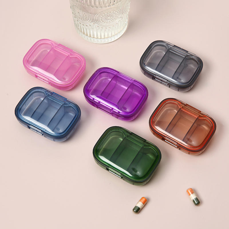 Travel Mini Medicine Pills Box Drug Storage Box Pills Dispenser Portable Pill Organizer Tablet Pillbox Case Container Pastillero