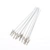 10/20/50Pcs DIY Accessories Wood And Metal Painting Stand Alligator Clip Stick Modeling Tool For Airbrush Model Part