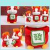 Zodiac Horse Plush Toy With Pp Cotton Filling For Collectors And Giftgiving