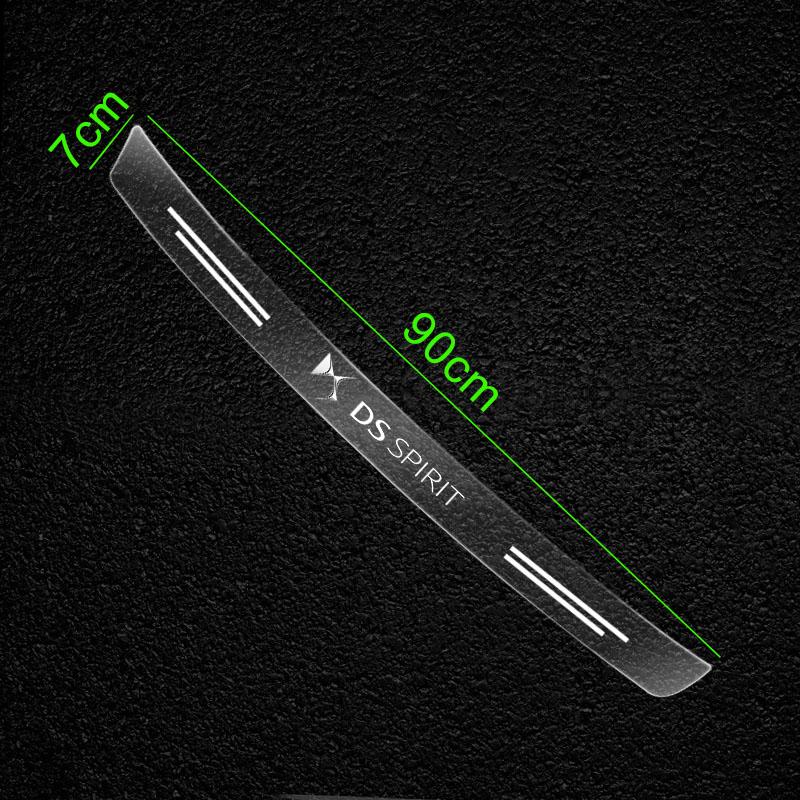 1 szt. Przezroczysta 3D Naklejka Ochronna na Emblemat Bagażnika Samochodowego Dla Citroen C4 C3 C5 C1 C2 Berlingo Celysee Cactus Picasso Aircross