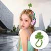Creative Knitted Crochet Leaf Sprout Data Cable Straps Cute Headphone Accessory