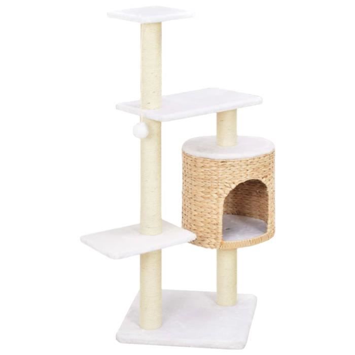 VidaXL Arbre à chat avec griffoirs en sisal Herbiers marins