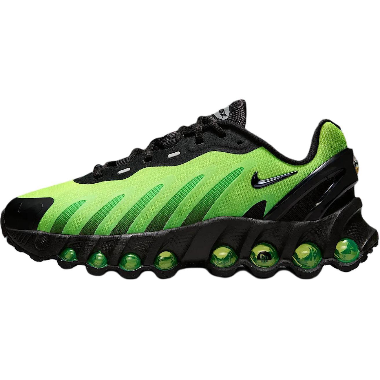 (GS) Nike Air Max Dn8 Black Green Strike Kids HV5258-001 EU 35.5
