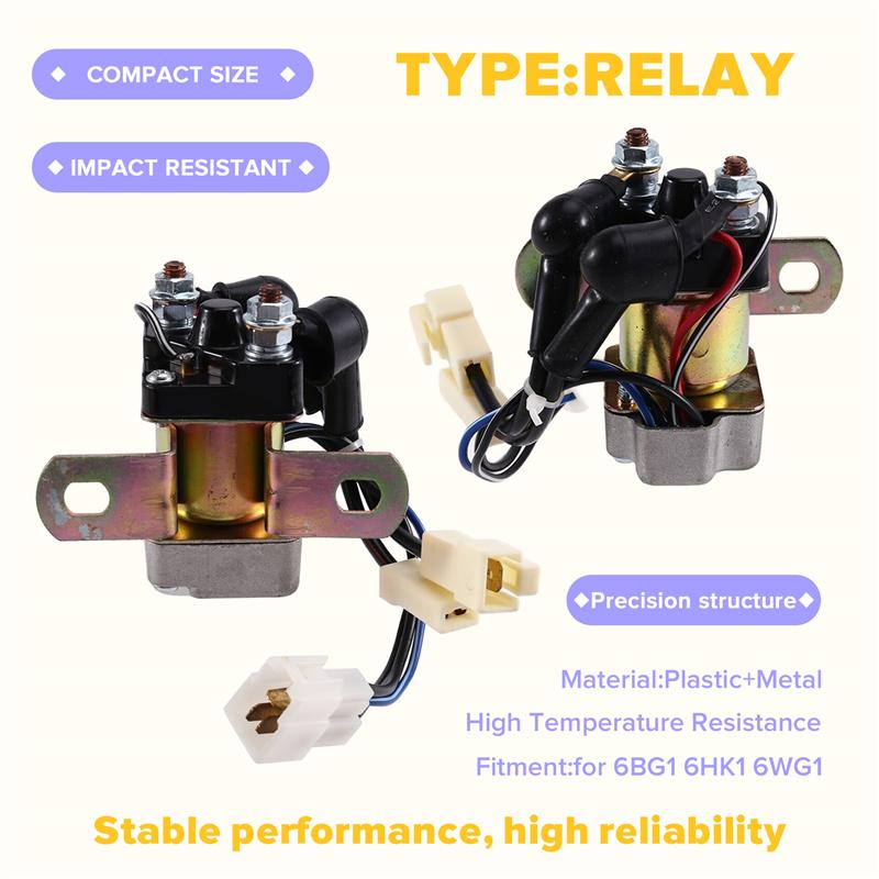 Excavator For Isuzu 6BG1 6HK1 6WG1 Relay Parts- 1-82553-039-1 0-25000-7832 1825530391 0250007832 For Construction Machinery