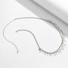 Ingemark Sexy Rhinestone Star Tassel Pendant Waist Belly Belt Chain for Women Summer Bikini Rave Body Zircon Y2K Accessories