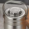 Foldable Handle Thermos Food Jar Large Capacity Insulated Pot Portable Thermal Lunch Box  Outdoor
