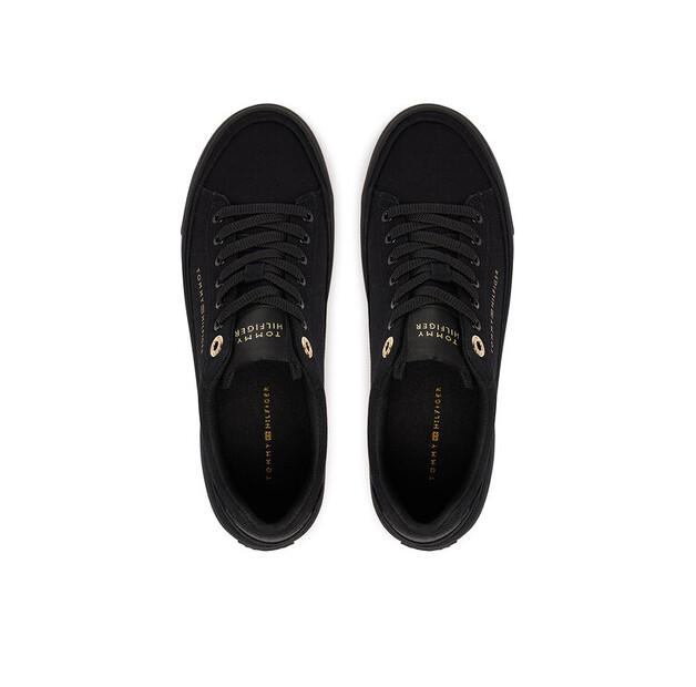 Tommy Hilfiger Th Foxing Platform Canvas Sneakers