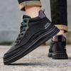 New Men's Classic Fashion High Top Thick Sole Skateboarding Shoes Comfortable Soft Sole Basketball  Sneakers
