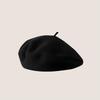 Vintage Wool French Beret for Women Solid Fashion Simple Casual Beret Solid Classic Breathable Soft Comfortable Hat for Fall Winter