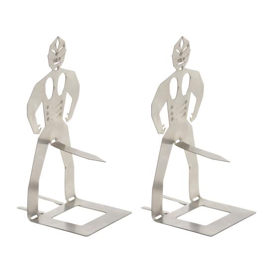 Griglia Portasalsicce Divertente Acciaio Inossidabile Porta Hot Dog Stabile Leggero Strumento per Grigliare BBQ per Campeggio Picnic all'Aperto Giardino Riutilizzabile Accessori BBQ