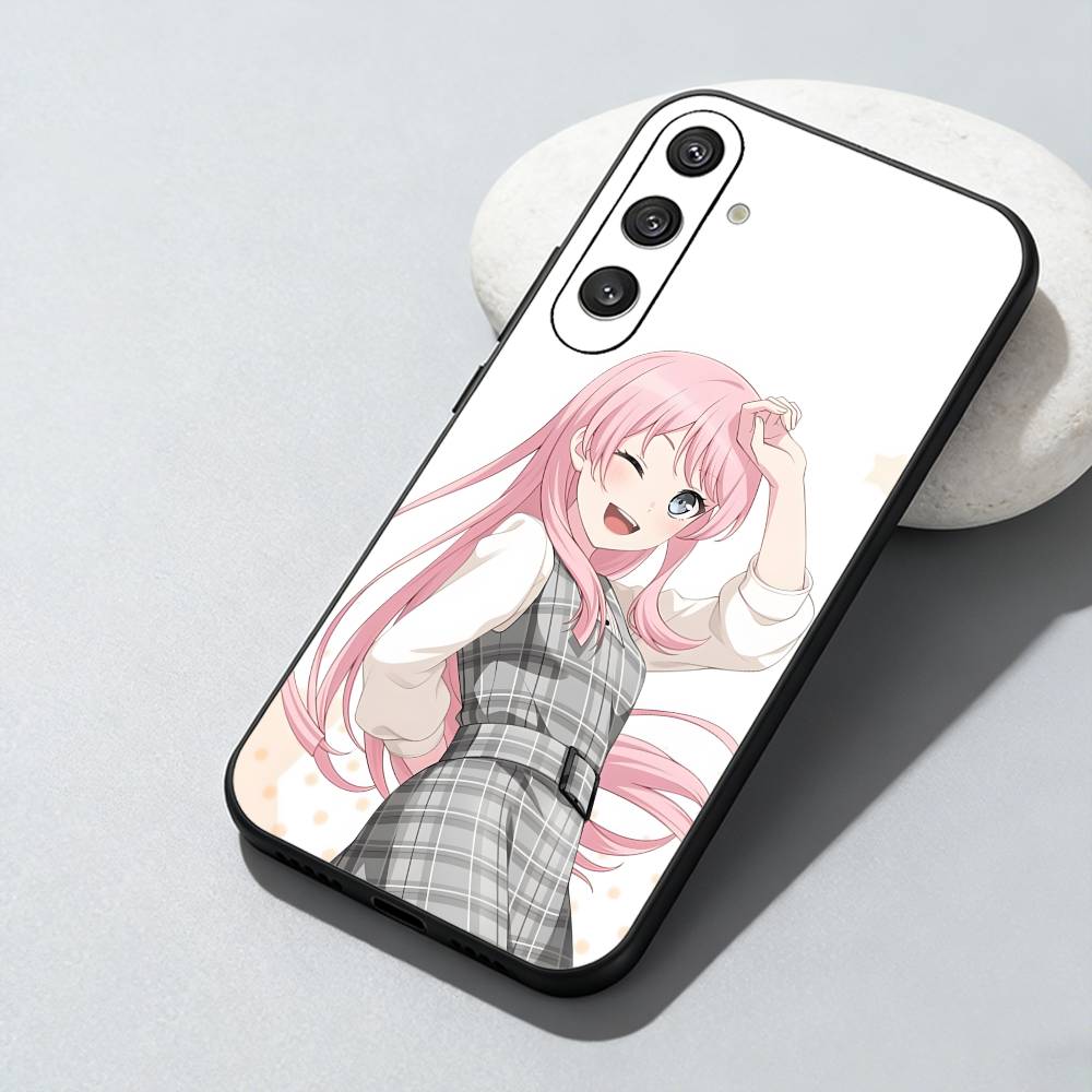 

C-Chihaya MYGO Role Anon Phone Case For Samsung Galaxy A73,A72,A71,A70,A52,A51 Others Soft Black Cover Samsung a12