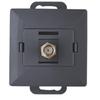 Abex Perła Anthracite - F-type Antenna Socket