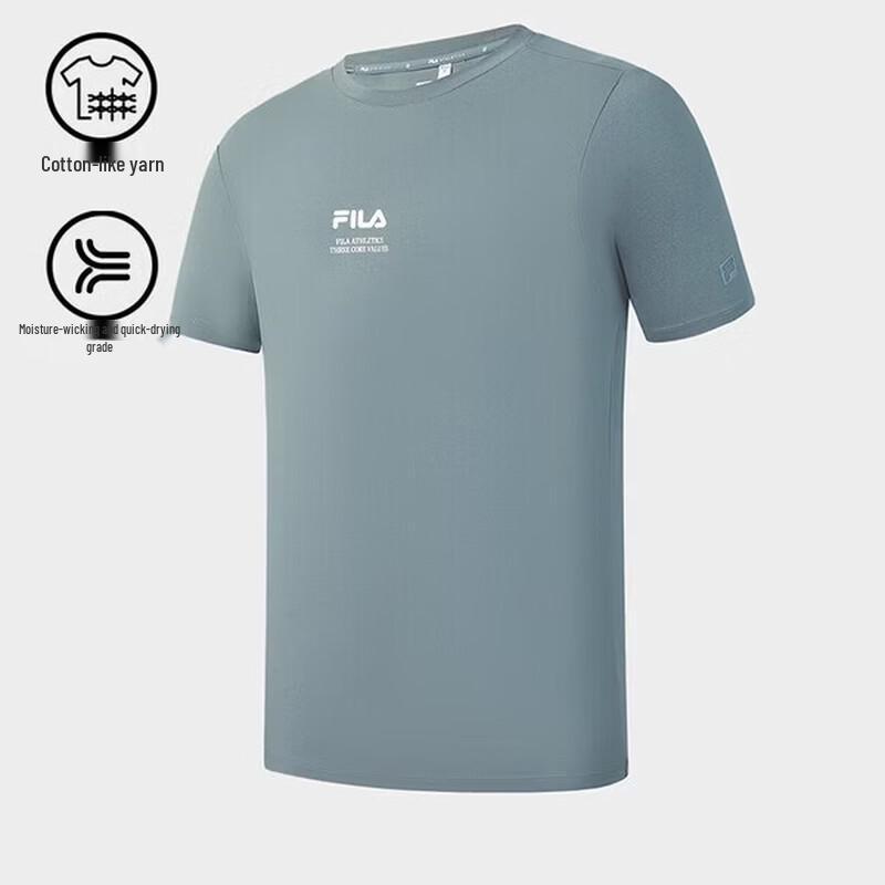Мужская вязаная футболка с коротким рукавом FILA 3XL