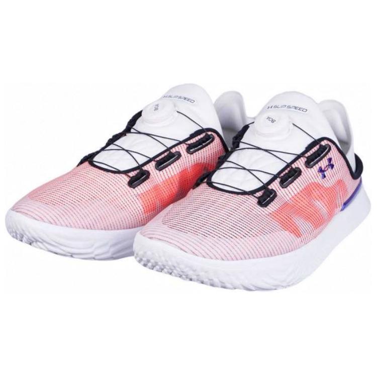 Under Armour Women's Essential Sportstyle Sneakers White Gray 3027726-103