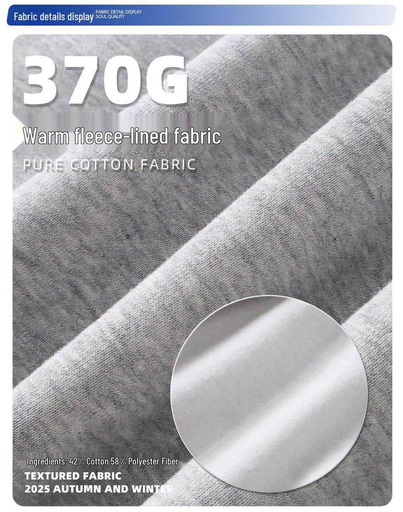 2025 Herbst/Winter Boxy Cropped Reißverschluss Kapuzen-Strickjacke: Unisex Lockerer Fleece-gefütterter Pullover mit tief angesetzten Schultern