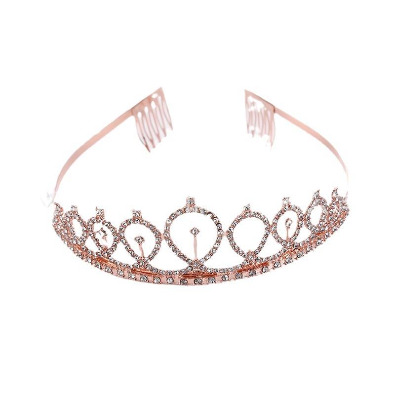 New digital birthday crown headband live party crown princess tiara crown