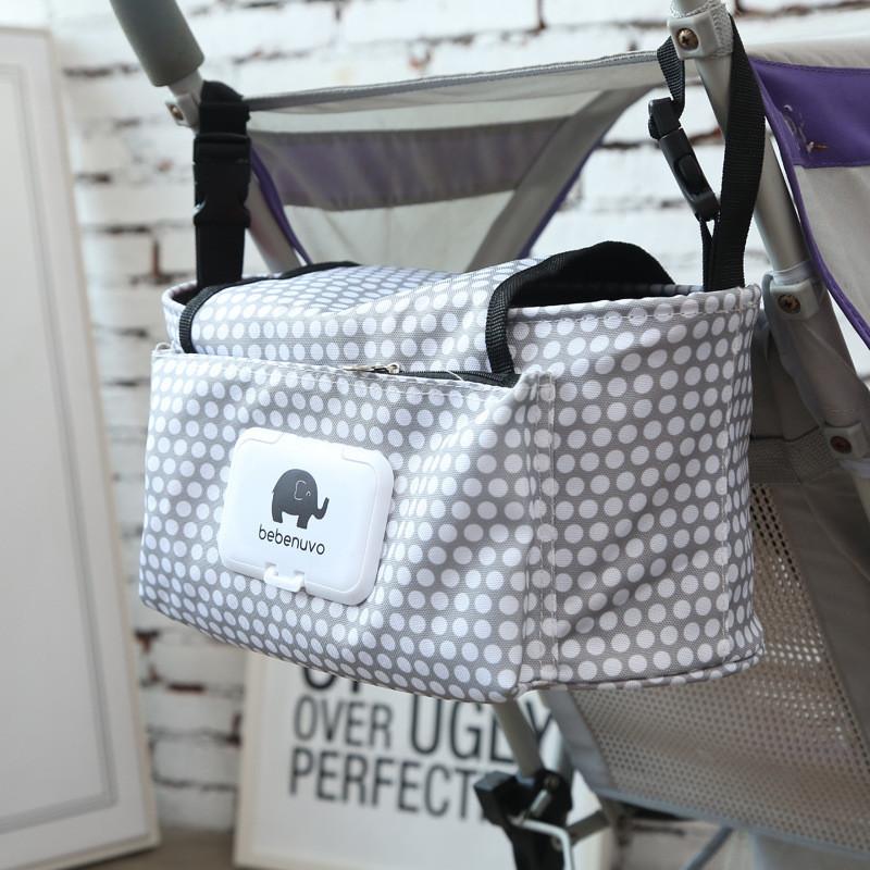 Stroller Baby Hanging Bag Large Capacity Stroller Accessories Child Storage