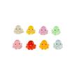 Pcs 10 Glow-In-The-Dark Cute Octopus Resin Desktop Decorations Ornaments Diy Handmade Hairpin Keychain Accessories Toys