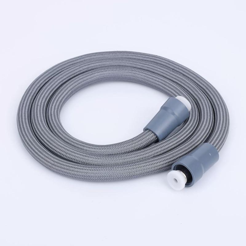 Bathroom Nylon High Pressure Flexible Smooth 1.5/2.0 Meter Shower Hose Flexible Handheld Anti Winding GI/2 Universal Pipe Tube