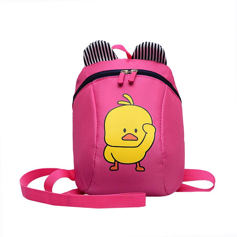 Little Bear Anti-Lost Backpack for Ages 1-3: Cute Pig Design for Boys & Girls, Ideal for Kindergarten and Preschool.