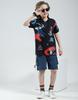 Monte Carlo Boys Printed Collar Neck Tshirt