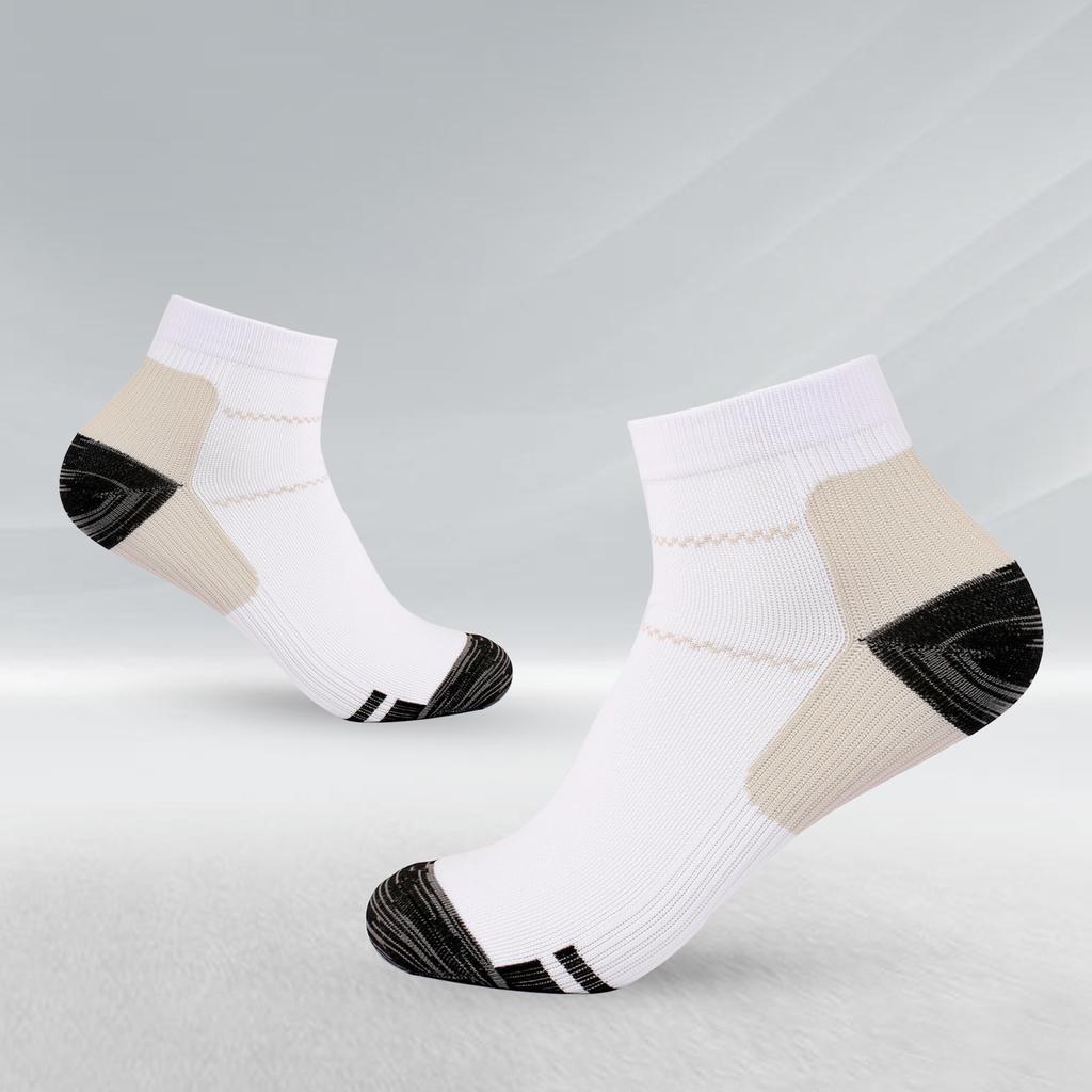 Men's and Women's Compression Crew Socks Outdoor Sports Socks Basketball Running Badminton Tennis Pickleball Socks