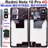 Для Xiaomi Redmi Note 10 Pro Max Середня рамка Тримач Рамка з бічними клавішами гучності Корпус NFC