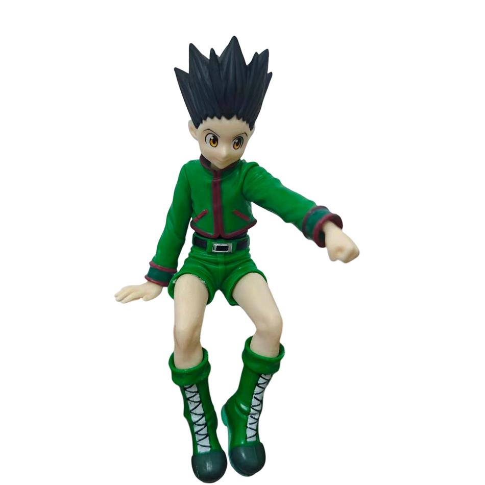 Hot Hunter×Hunter Gon Killua Hunter X Hunter Gon Freecss Anime Figure Zoldyck Action Figure Model Car Ornaments Toy In stock