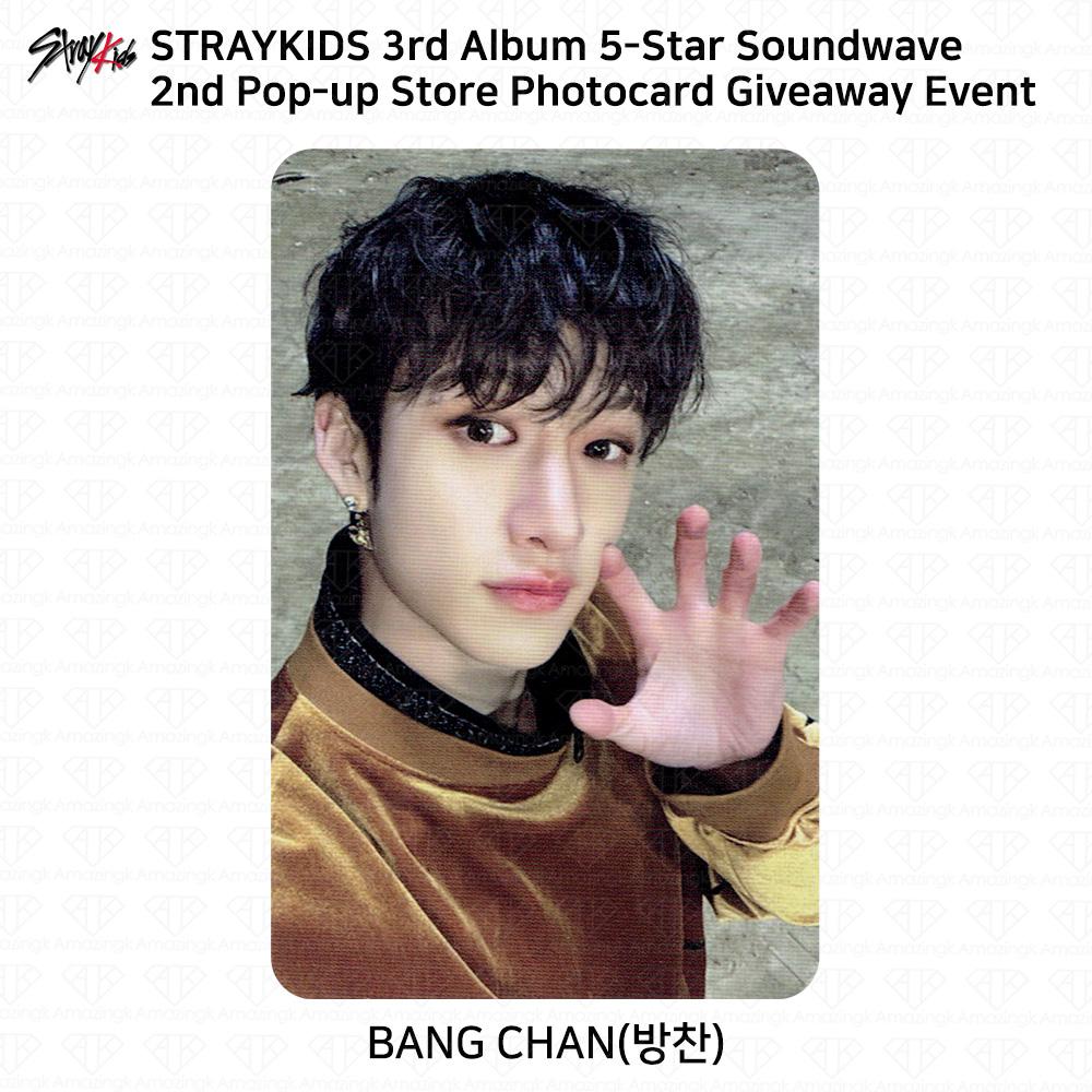 Stray Kids 3. Mini-Album 5 Star Soundwave Pop Up Giveaway Fotokarte Postkarte