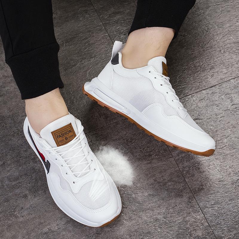 Autumn Men's Shoes New Comfort Breathable Mesh Sports Casual Men's Shoes Stylish Student Shoes Running Shoes