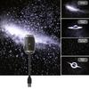 USB LED Starry Car Atmosphere Light Adjustable Focus Large Range Projection Romantic Saturn Galaxy Party Interior Decor Light