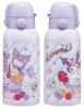 Skater Wasser Sanrio Kuromi Ausgefallene Snacks für Edelstahl Sport Kinderflasche, 600ml, & Süßigkeiten, Mädchen, Isoliert, Stahl, Leicht, Flasche, STCH6-A