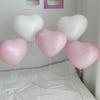 Valentine's Heart-Shaped Smiley Face Balloon Column Decoration
