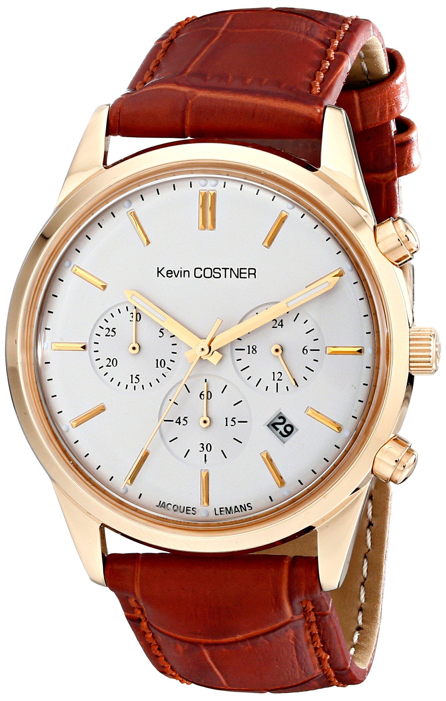 

Часы-хронограф Jack Leman Kevin Costner Модель Quartz Chrono White KC-103B [Товар]