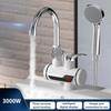 3000W Haushalt Badezimmer Dusche Sofortiger Elektrischer Warmwasserbereiter Drei Sekunden Schnellerwärmung Elektrischer Wasserhahn