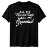 Mens Call Me Grandad Funny Fathers Day T-Shirt Tee Best Dad Ever Papa Life #FD