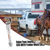 CZC AUTO Trailer Hitch Lock 5/8" Dia, Locking Hitch Pin 4" Super Extra Long Chrome Coated Hitch Pin With Keys For Class III IV To Hitch Bike Rack