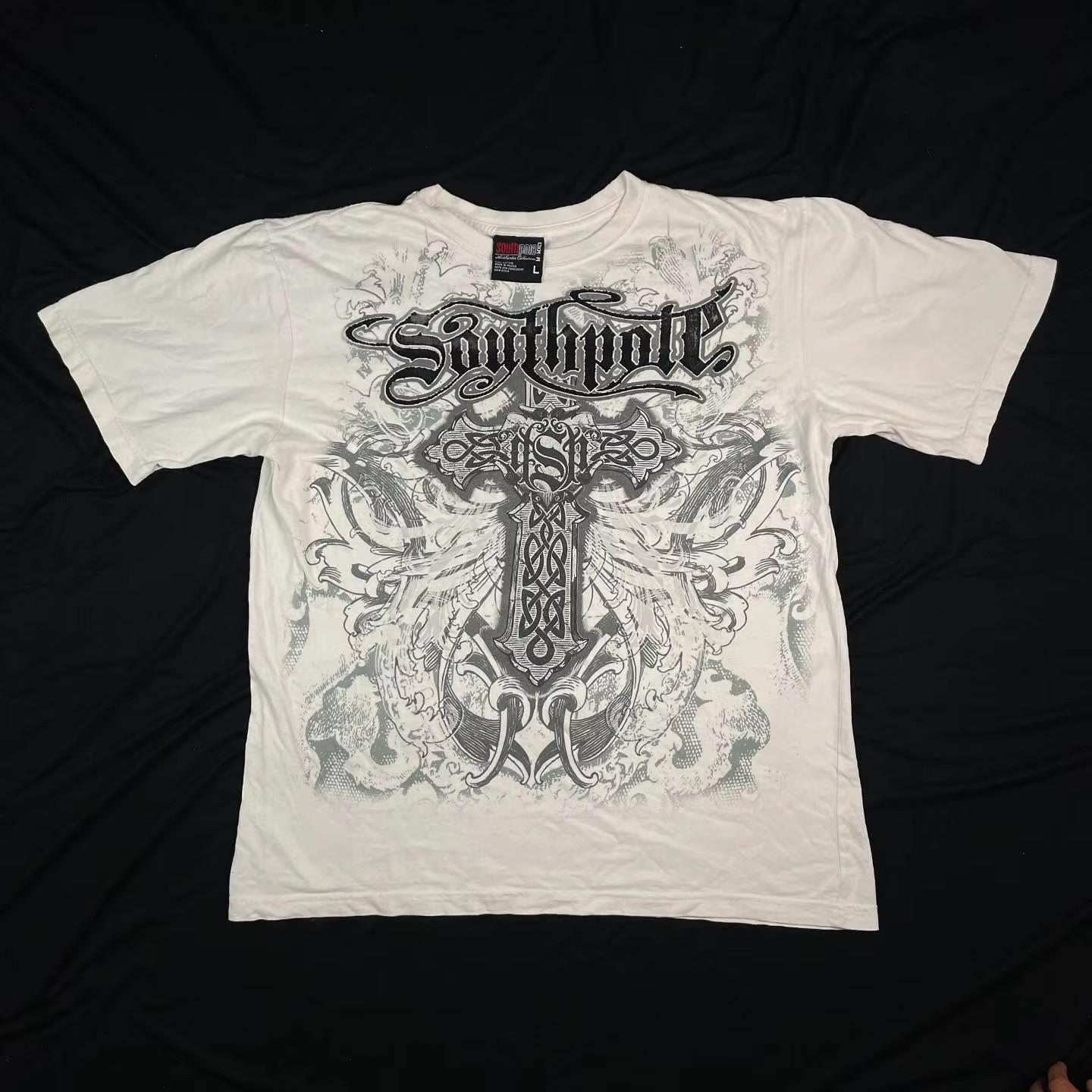 Mens Graphic T Shirt S-3XL Y2K Southpole Style Xtreme Couture Affliction grunge L
