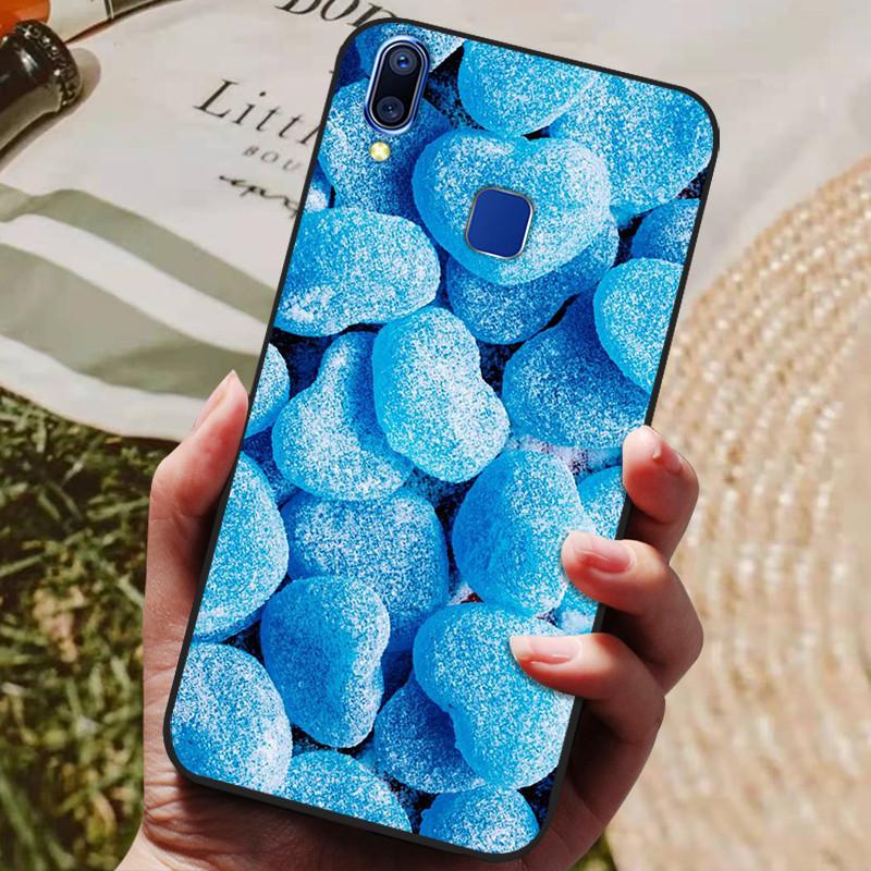 For Coque Vivo Y93 Lite Case Silicone Cartoon Painted Soft TPU Back Cover For Vivo Y91 Y95 Y93 Lite Case Y 91 Phone Cases Capas