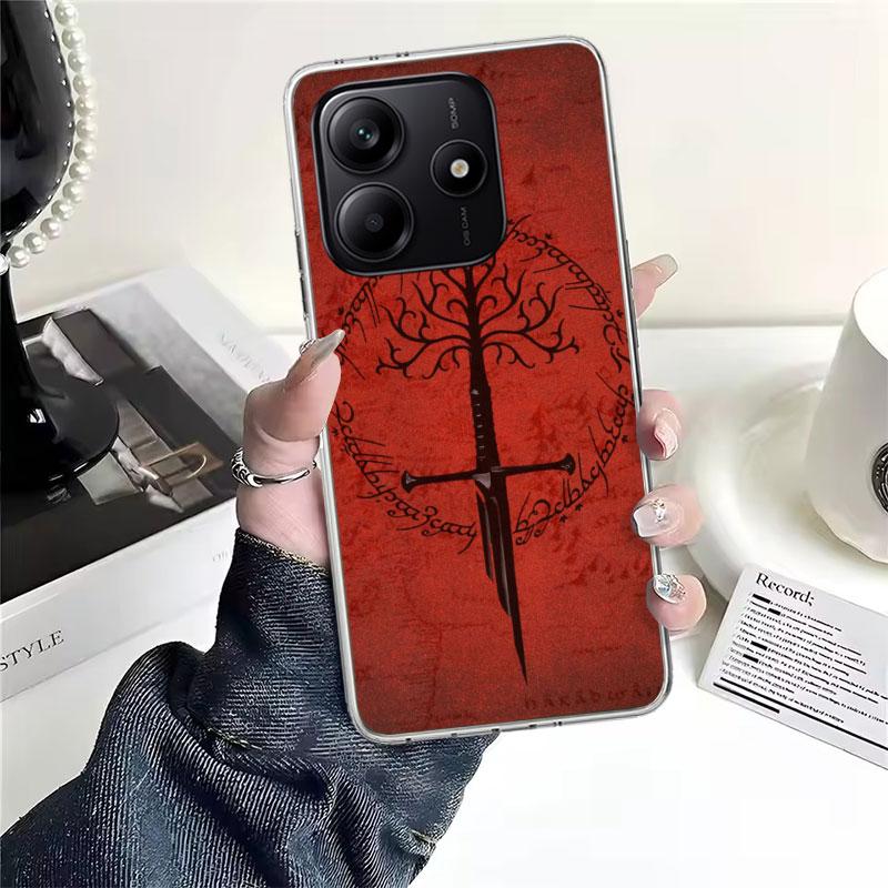 The L-Lord of The R-Rings Soft Phone Case For Xiaomi Redmi Note 15 14 14S 13 12 Pro Plus 12S 11 11S 11E 10 10S 11T 5G Fundas Coq
