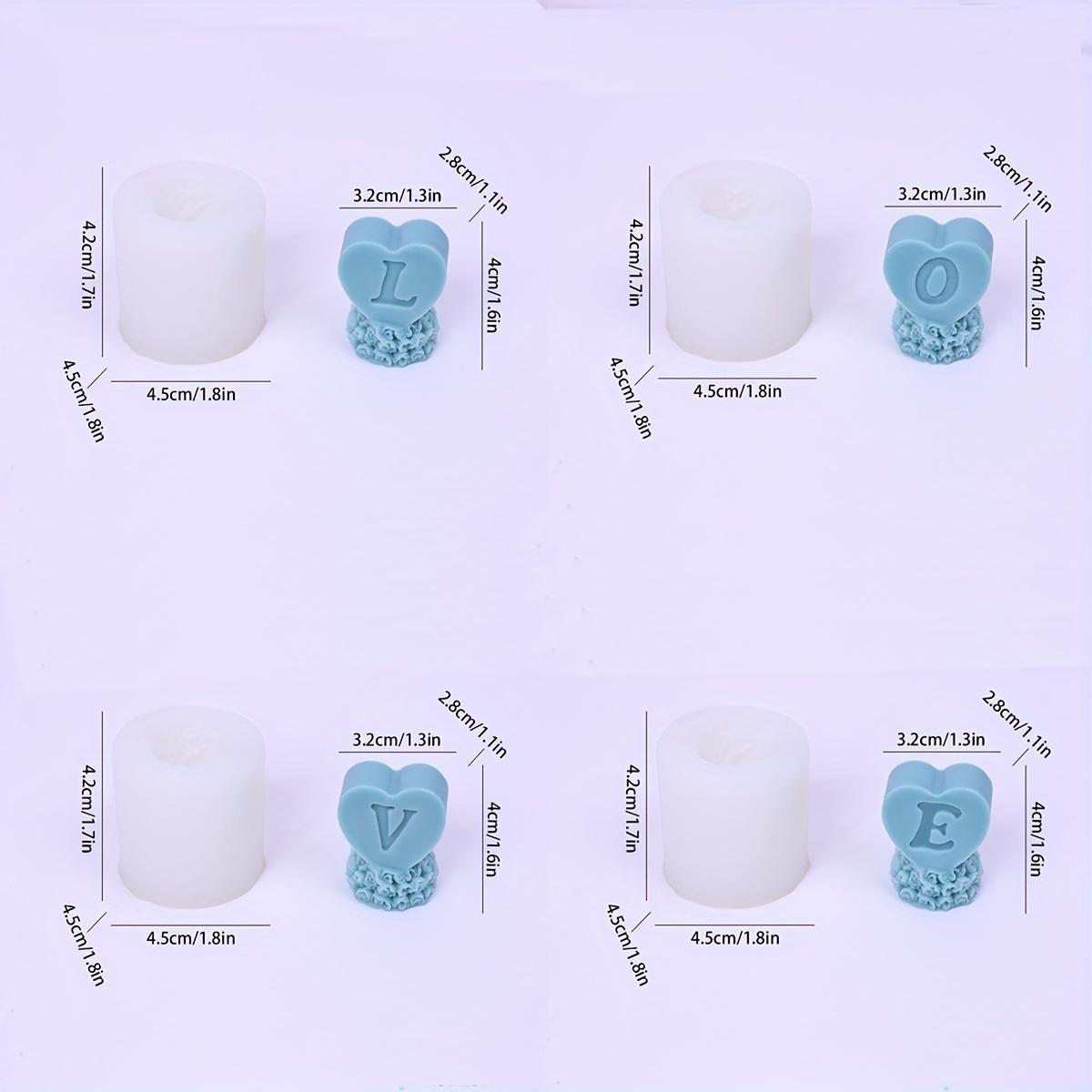 Love Rose Silicone Mold, Love Fragrance Rose Candle Mold, Diy Silicone Mold