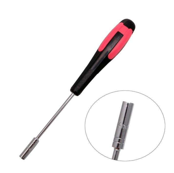 Nut Key Hex Screwdriver 1Pc Anti-slip Hollow Shaft Magnetic Bit Driver Wrenche Hex Nut Repair Tool Mini Handle Socket