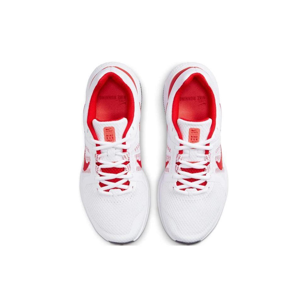 Nike Run Swift 2 White University Красные женские кроссовки Magic-Ember Off-Noir — фото 4