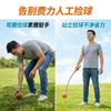 Dog Ball Launcher Toy Outdoor Play Interactive Fetch Training Tool Pets Plastic Throwing Device
