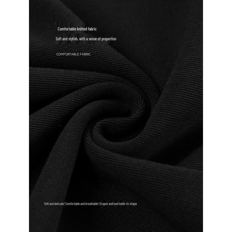 Women's Hepburn Style Polo V-Neck Knitted A-Line Dress