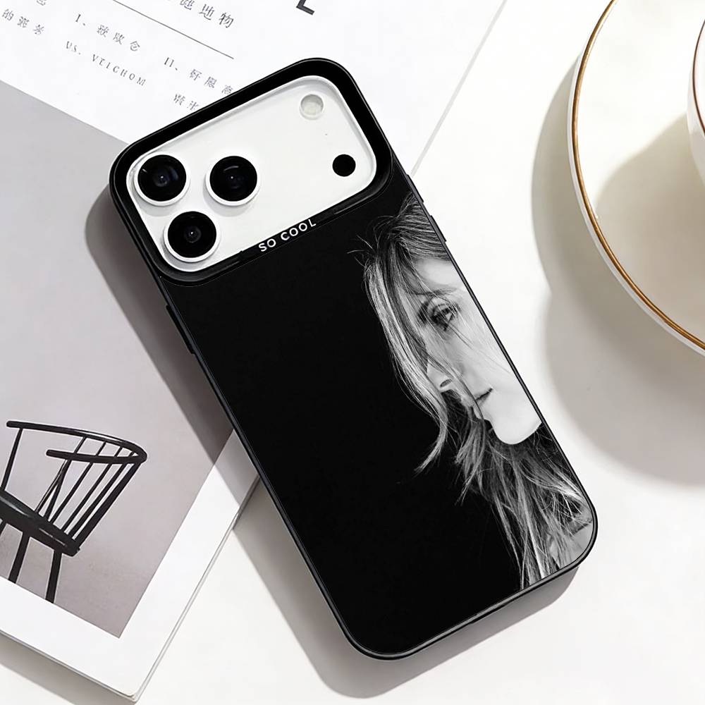 Detective Chic Look S-Stana Katic Phone Case For iPhone17,16,15,14,13,12,Pro Max Black Colorful Phone case