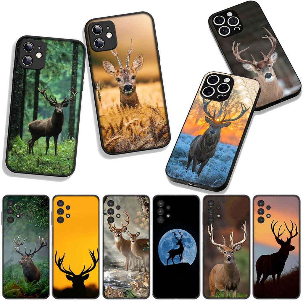 Phone Cover Deer Hunting Buck for Motorola Moto G04 G13 G14 G22 G23 G20 G32 G34 G35 G64 G82 G84 G53 G60 G72 E14 E15 E13 Case